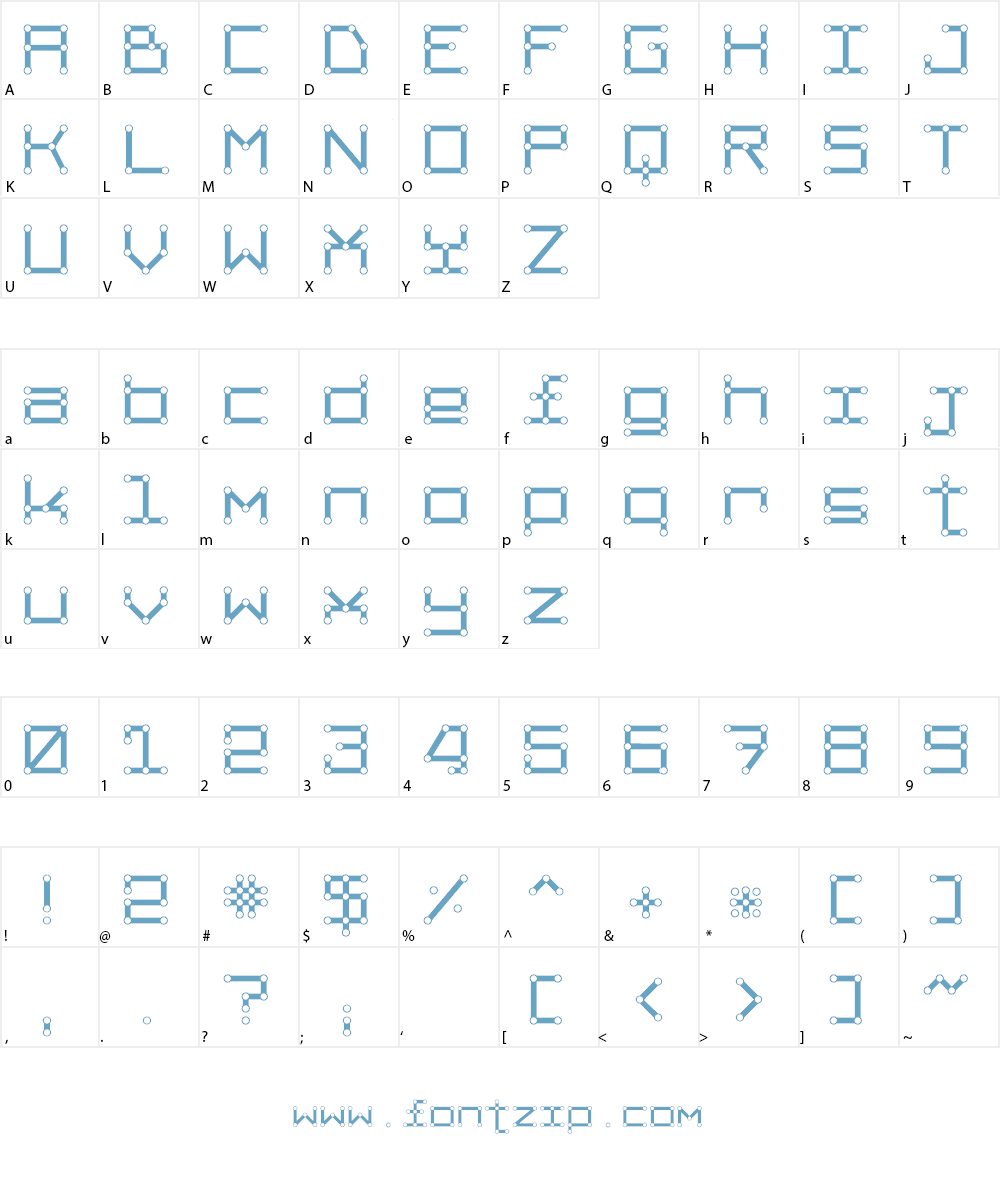 TPF Abbetor Font Character